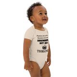 DRUM FUN: Organic cotton baby bodysuit