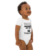 DRUM FUN: Organic cotton baby bodysuit